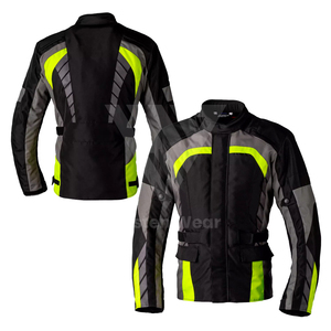 Vêtements de protection complète Vestes de course et d'équitation pour hommes Manteaux Cordura coupe-vent respirants Veste de sport imperméable - Product Image 6