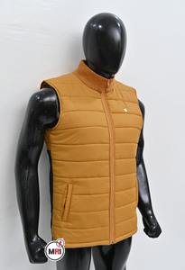 Chaleco acolchado de burbujas con cremallera de alta calidad Unisex, chaleco calefactable de invierno para hombre y mujer de dos tonos dorados nuevos para caza - Product Image 3