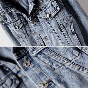 Fabricant pakistanais vestes en jean pour femmes meilleur matériel OEM Service vestes en jean pour femmes - Product Image 6