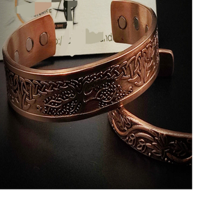 Brazaletes Hechos a Mano Ecológicos Personalizados, Diseño Étnico Hermoso, Grabado, Acabados Lisos para Tiendas de Artículos de Sanación - Product Image 6