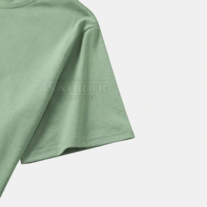 Adult Size <b>100</b>% Cotton <b>Polyester</b> T-<b>Shirt</b> Breathable Short Sleeve T-<b>Shirt</b> Top Quality Summer T-<b>Shirt</b> - Product Image 4
