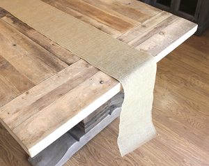 Rouleau de toile de jute pour chemin de table, bannière, napperons, arts, artisanat, couture, mariage, baby shower, pelouse et jardin OEM - Product Image 4