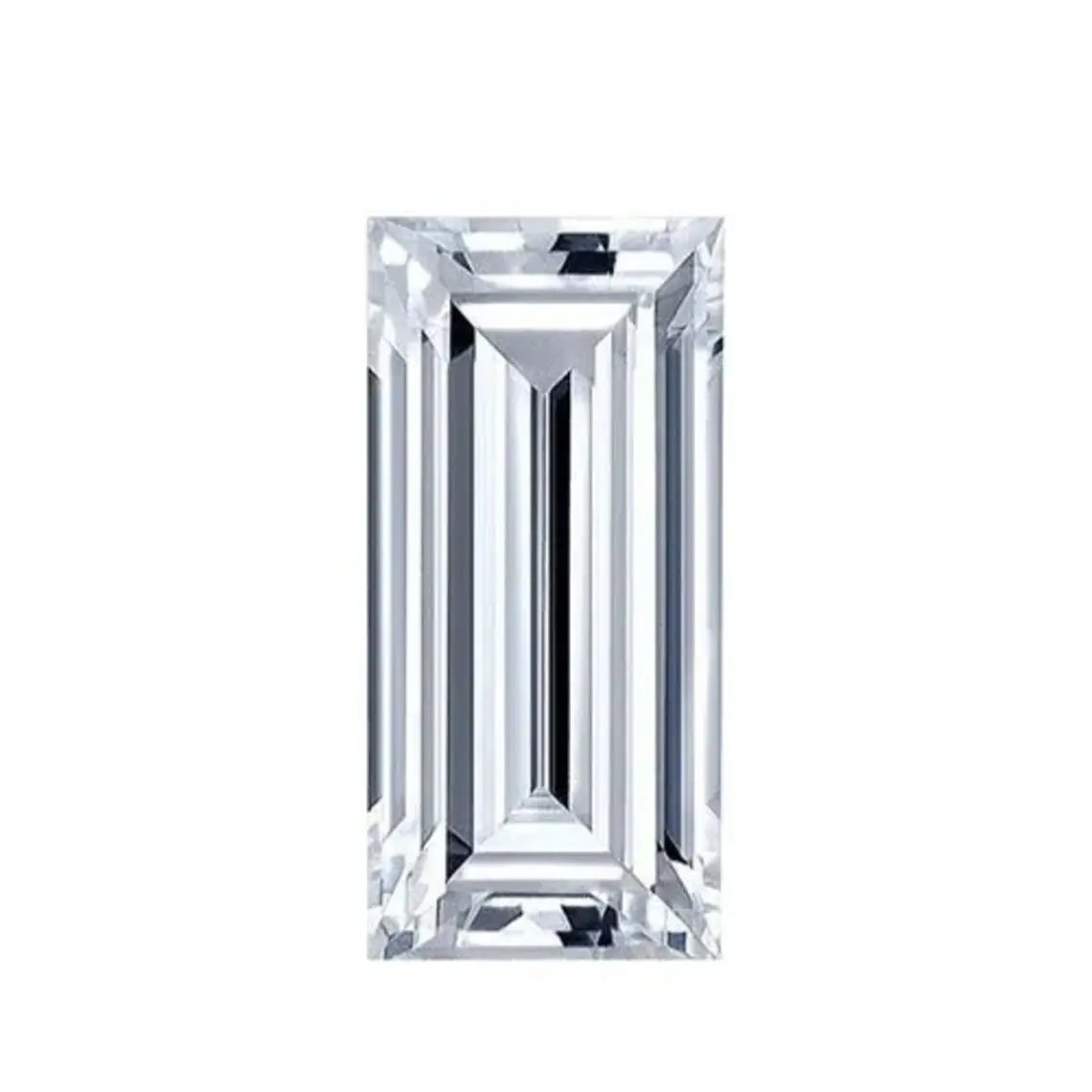 1 CT bis 2 CT GIA zertifizierte Diamant-Baguette los geschnittener Diamant für Schmuck natürliche Baguette Diamant E VVS2 lose Edelstein-Geschenke