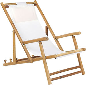 Folding Beach Outdoor Durable Gym Use Wood Frame Polyester Fabric <b>Light</b> Weight Eco-Friendly Reclining Chair - Product Image 6