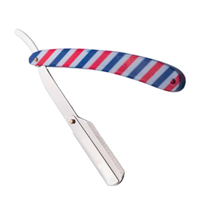 Rasoir droit professionnel ANAAIF pour hommes et femmes en acier inoxydable lame de sécurité rasoir Salon coupe de cheveux par forme de poudre - Product Image 4