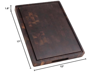 Tablero picador de madera de acacia, diseño moderno, corte de carne, bloques de carnicero, bloques para cortar, restaurantes, uso de catering - Product Image 5