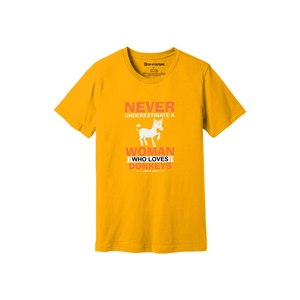 เสื้อยืดคอกลมผู้หญิง100% ผ้าฝ้าย/ผ้าฝ้ายผสมเสื้อฤดูร้อนระบายอากาศสีทึบพิมพ์โลโก้ได้ตามต้องการ - Product Image 1