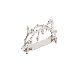 ถาดเสิร์ฟสแตนเลสสุดหรูพร้อมที่จับโลหะสำหรับรับประทานอาหารร่วมสมัยรูปทรงปรับแต่งได้ - Product Image 3