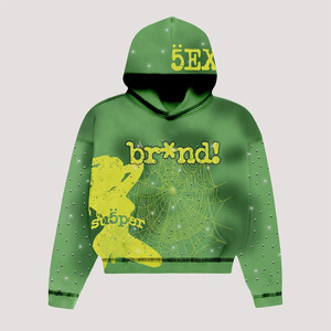Vente en gros de sweats à capuche délavés vintage avec logo personnalisé de haute qualité en vrac éponge française surdimensionnée 100% coton - Product Image 1