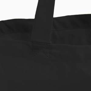 Bolsa de Mano Personalizada de Lona de Algodón Color Negro con Logotipo, la Bolsa de Mano Más Vendida, la Mejor Bolsa de Regalo, Ecológica y Reutilizable - Product Image 4