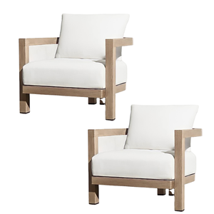 Nordique simple luxe style tissu art mini blanc simple canapé loisirs meubles canapé chaise costumiz produit - Product Image 6