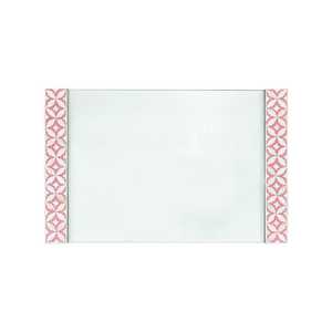 Noor Al Qamar Plateau en acrylique fait à la main et incrustation de nacre Plateau de design arabe moderne de qualité supérieure pour Ramadan Eid Usage domestique de luxe - Product Image 1