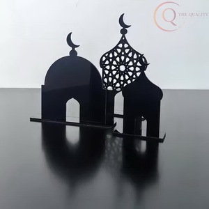 Calendrier de table en métal décoratif pour le Ramadan, pour la décoration de bureau |   Étanche et durable, améliore l'ambiance festive islamique - Product Image 3