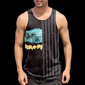 Camiseta sin Mangas Personalizada para Hombre, Sublimada, de Secado Rápido, para Gimnasio, para Adultos - Product Image 4