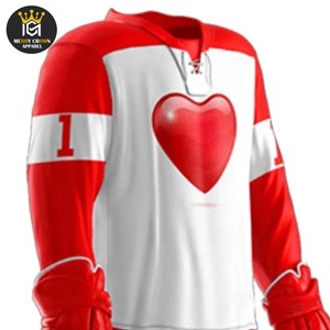 Vente en Gros Meilleure Qualité Nouveau Style Uniforme de Hockey sur Glace Sublimé Entièrement Personnalisé Maillot de Hockey sur Glace & Shorts - Product Image 4