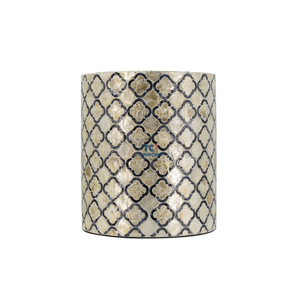 Top Bán Vòng Bàn Cạnh Giường Ngủ Mẹ Của Ngọc Trai Trang Trí Phòng Khách Khảm Bên Bảng Handmade Từ Thanh cong - Product Image 3
