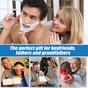 Paquete de 3 cabezales de repuesto para afeitadora eléctrica, compatibles con la cuchilla de afeitar, para afeitado facial masculino - Product Image 3