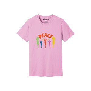 Camiseta informal de algodón 100% con temas de bondad 3D Imprimir 12 opciones de color 160-180 Colocación de diseño personalizable GSM pesado - Product Image 2