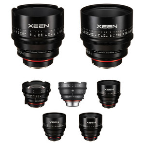 ชุดเลนส์ Rokinon Xeen 14 16 24 35 50 85 135 มม. Cine 7 (สำหรับ Canon EF) - Product Image 1