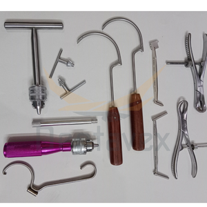 Set 12 PCS Manual Veterinary Ortho Surgical Instrument Kit ISO13485 Certified German Standard Instruments Dentavex Corporation - Product Image 5