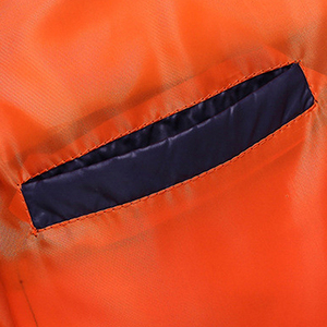 Men's High Quality Winter Bomber <b>Jacket</b> New Design Reversible Waterproof <b>Packable</b> Lightweight Stand Collar Satin Hood High - Product Image 5