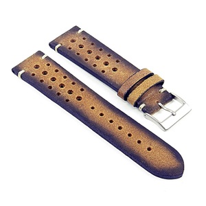 Nuevos accesorios de reloj diseñados a la moda, correa de reloj transpirable de cuero de vaca italiano de 13Mm, correa para reloj de pulsera, color personalizado - Product Image 1