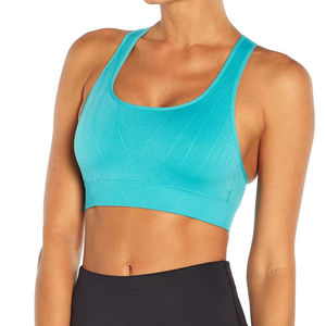 New Design Gym Wear Sleeveless Sports Women Bra Best Quality Quick Dry Breathable Fitness Sports Bra For Adults Custom OEM - Product Image 1
