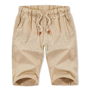 กางเกงขาสั้นเล่นกีฬาลำลองของผู้ชายดีไซน์ใหม่สีพื้นพิมพ์ลายดิจิทัลแบบกำหนดเอง - Product Image 1