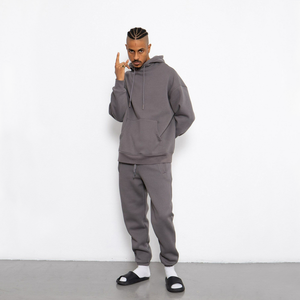 ชุดวอร์มแบบยูนิเซ็กซ์ รุ่นคัสตอม 2023 ผ้าฝ้าย 100% ไซส์พลัส สไตล์วินเทจ ทรงโอเวอร์ไซส์ ยางยืดรอบตัว เป็นมิตรกับสิ่งแวดล้อม ระบายอากาศได้ดี น้ำหนักเบา แห้งเร็ว - Product Image 1