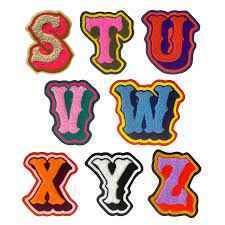 Parches de Letras de Chenilla Bordados con Logotipo Personalizado al por Mayor, Insignias de Tela Termoadhesivas para Gorras - Product Image 3