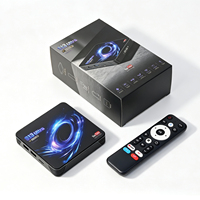 Boîtier TV haut de gamme S13 Ultra Android 14.0 Rockchip RK3539 4 Go 32 Go Lecteur multimédia 4K UHD Certifié YouTube Télécommande BT5.4 Boîtier Android