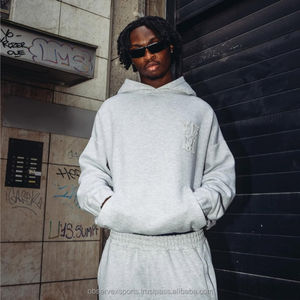 ชุดวอร์มมีฮู้ดคุณภาพสูงสำหรับฤดูหนาว แบบยูนิเซ็กซ์ ซิปหน้า ทรงปกติ ผ้าฝ้ายหนานุ่ม ระบายอากาศ แห้งเร็ว เหมาะสำหรับวิ่งจ๊อกกิ้ง - Product Image 2