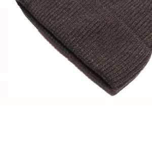 Customizable 100% <b>Wool</b> <b>Beanie</b> <b>Hats</b> Warm Breathable Waterproof Unisex Adjustable 3D Embroidery Custom Logo - Product Image 4