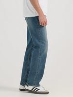 Jean de luxe pour homme, nouveau style, denim bleu, coupe ample, haute qualité, taille mi-haute personnalisée, grandes tailles, délavage coloré, adoucissant, coupe-vent
