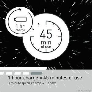 Rasoir électrique sans fil pour homme, système de coupe à 3 lames, utilisation humide et sèche, tondeuse escamotable, étanche IPX7 et lavable - Product Image 2