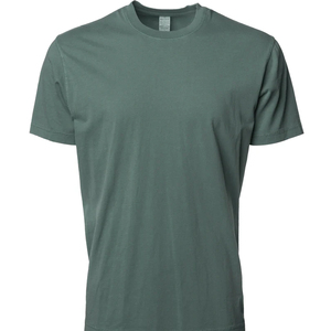 Empresa comercial independiente etiquetada Jersey Camisetas Personalizadas 6,1 Oz. Camiseta teñida de ropa Ringspun - Product Image 3