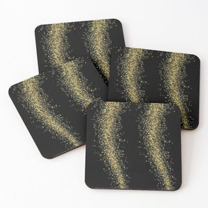 Ensemble de sous-verres antidérapants en bois de renard personnalisé imprimé en émail Sous-verre en bois rustique antidérapant Tapis bois sculpté à la main Sous-verres à thé - Product Image 1