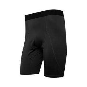 Short d'entraînement de compression intermédiaire pour hommes, modèle solide, style décontracté, tissu en toile, sur mesure, prix de gros, service OEM disponible - Product Image 5