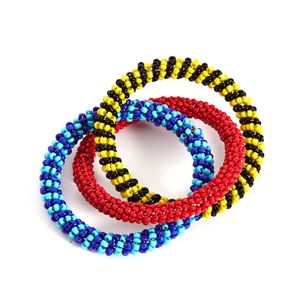 Pulsera bordada con cuentas hecha a mano elegante de alta calidad con lindo toque llamativo y pulsera de nuevo diseño para niña - Product Image 1