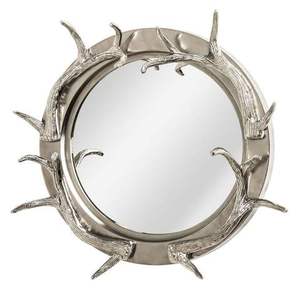 Round Shaped Classic Unique Style <b>Vintage</b> Look Wall Mount Decorative for Home Hotel Bedroom Living Room Use Wall <b>Mirror</b> - Product Image 2