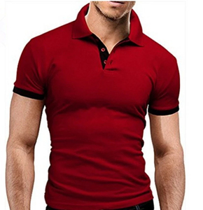 2025 vente en gros hommes pour polos respirant haute qualité mode séchage rapide coton Polyester Jersey solide décontracté Streetwear - Product Image 6