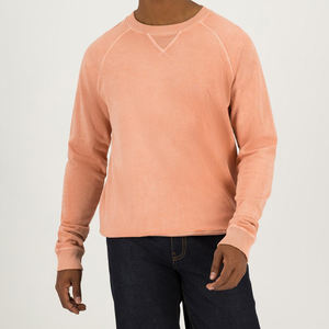 Sudaderas de algodón 100% para hombre más vendidas, logotipo personalizado de alta calidad, patrón sólido básico, elementos esenciales de invierno informales, teñido liso - Product Image 1