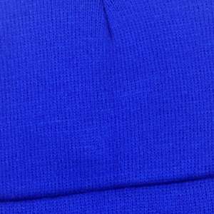 Gorro de invierno en blanco liso plegable de alta calidad Unisex personalizado, gorro de calavera con puño acrílico, gorros informales cálidos de punto - Product Image 2