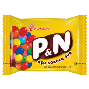 Haute qualité 159g boule forme chocolat bonbons Vietnam nouveau croustillant Normal haut coloré confiserie doux enfants solide poudre lait - Product Image 2