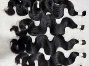 Prix usine Cuticules alignées en vrac Cheveux humains non transformés Extensions vietnamiennes vierges naturelles Vague Afro Curl Paquets de dentelle - Product Image 5