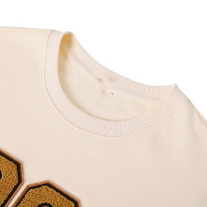 เสื้อสเวตเชิ้ตผ้าฟลีซคอตตอนสำหรับผู้ชาย คอกลม ปักลาย ฤดูหนาว ทรงปกติ ระบายอากาศได้ดี - Product Image 3