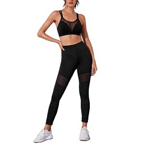 2024 été haute qualité femmes Leggings courts Logo personnalisé impression respirant vêtements de sport haute Stretch marque privée Yoga ensemble - Product Image 1