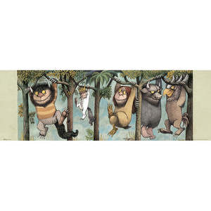 Modern Design 'Where the Wild Things Are' <b>Poster</b> Made of High Quality Paper - Product Image 1
