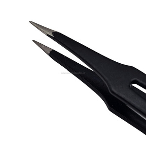 Pince à épiler de précision WORLD PRECISION SURGICAL WPS-JST-01, style bijoutier, droite, à pointe fine, en acier inoxydable, légère, pour sourcils - Product Image 3