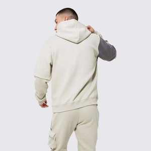 Survêtement en coton de haute qualité pour hommes, jogging personnalisé, logo imprimé, costume unisexe - Product Image 3